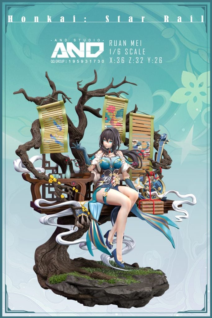  Ruan Mei - Honkai Star Rail R18 - AND Studio 