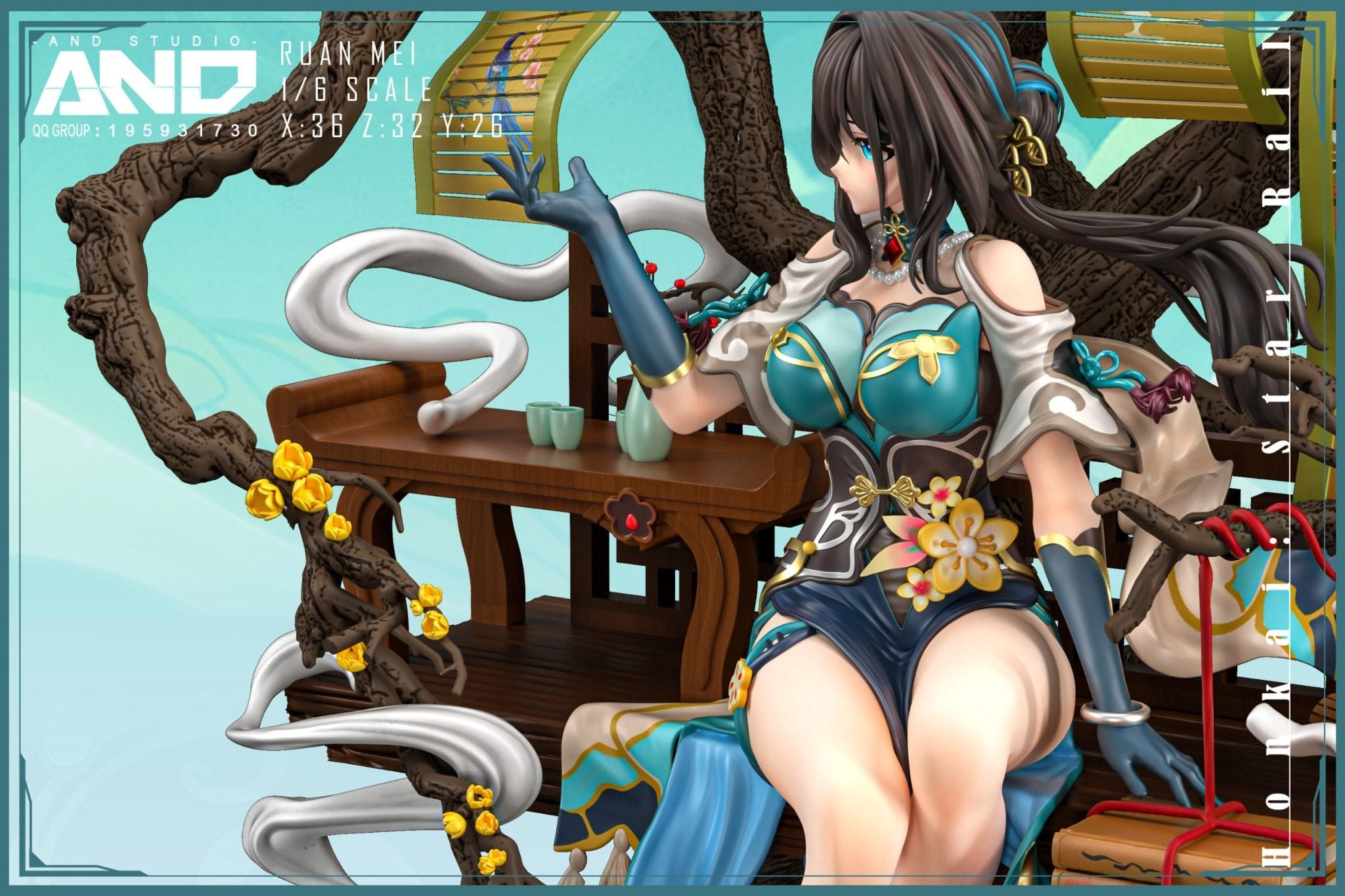  Ruan Mei - Honkai Star Rail R18 - AND Studio 