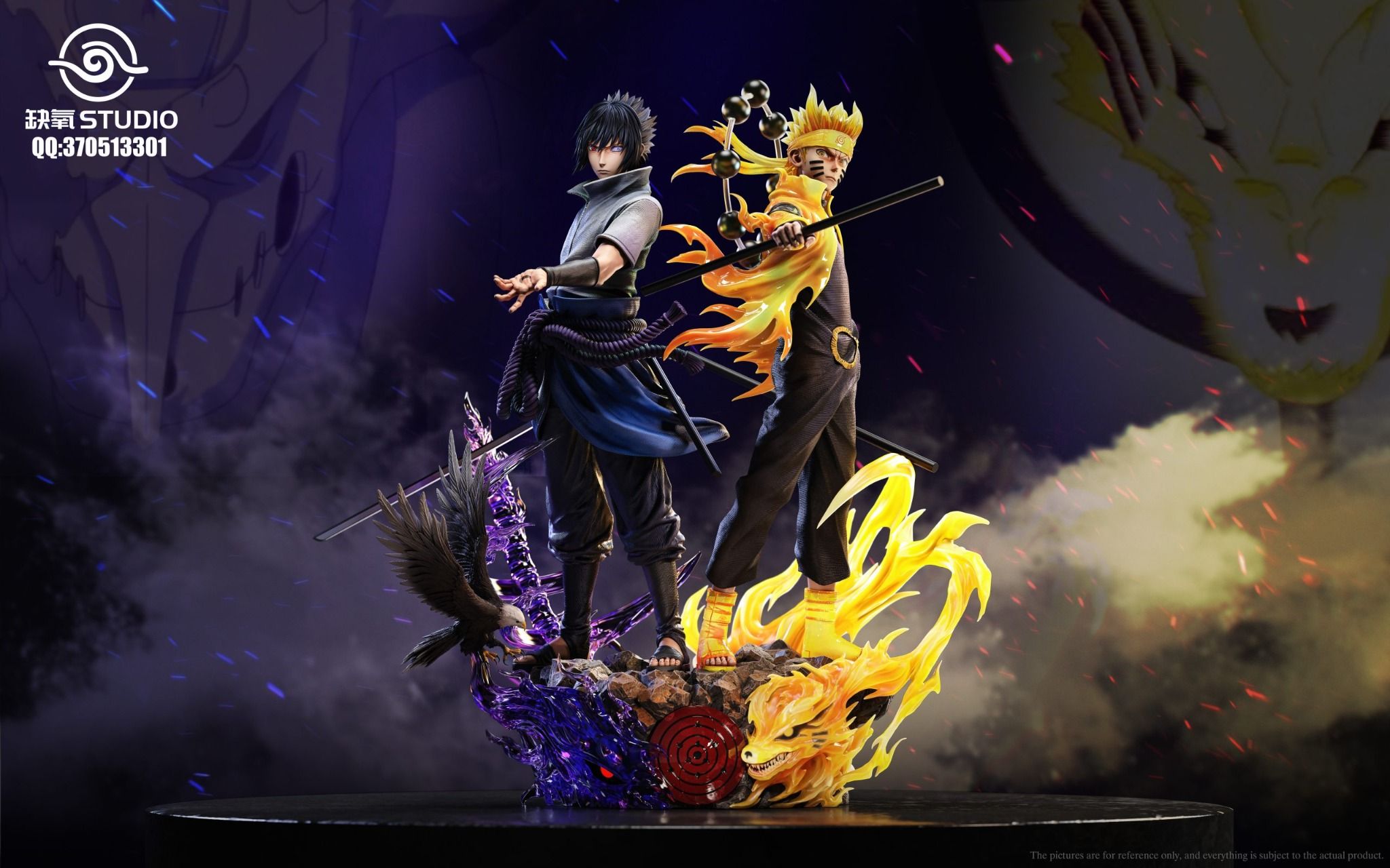  Naruto & Sasuke - QueYang Studio 
