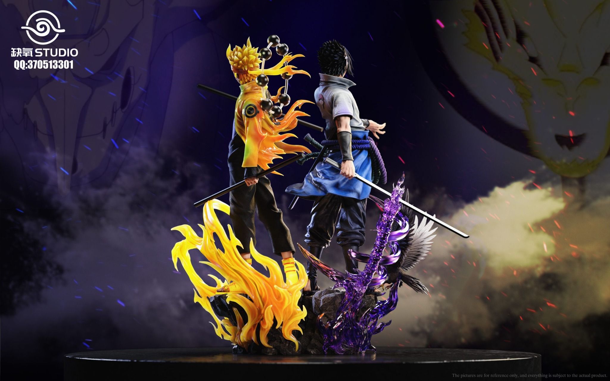  Naruto & Sasuke - QueYang Studio 