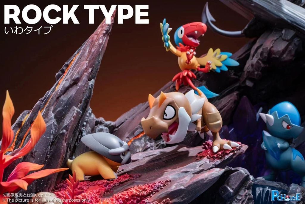  Rock Type - Pokemon - PcHouse Studio 