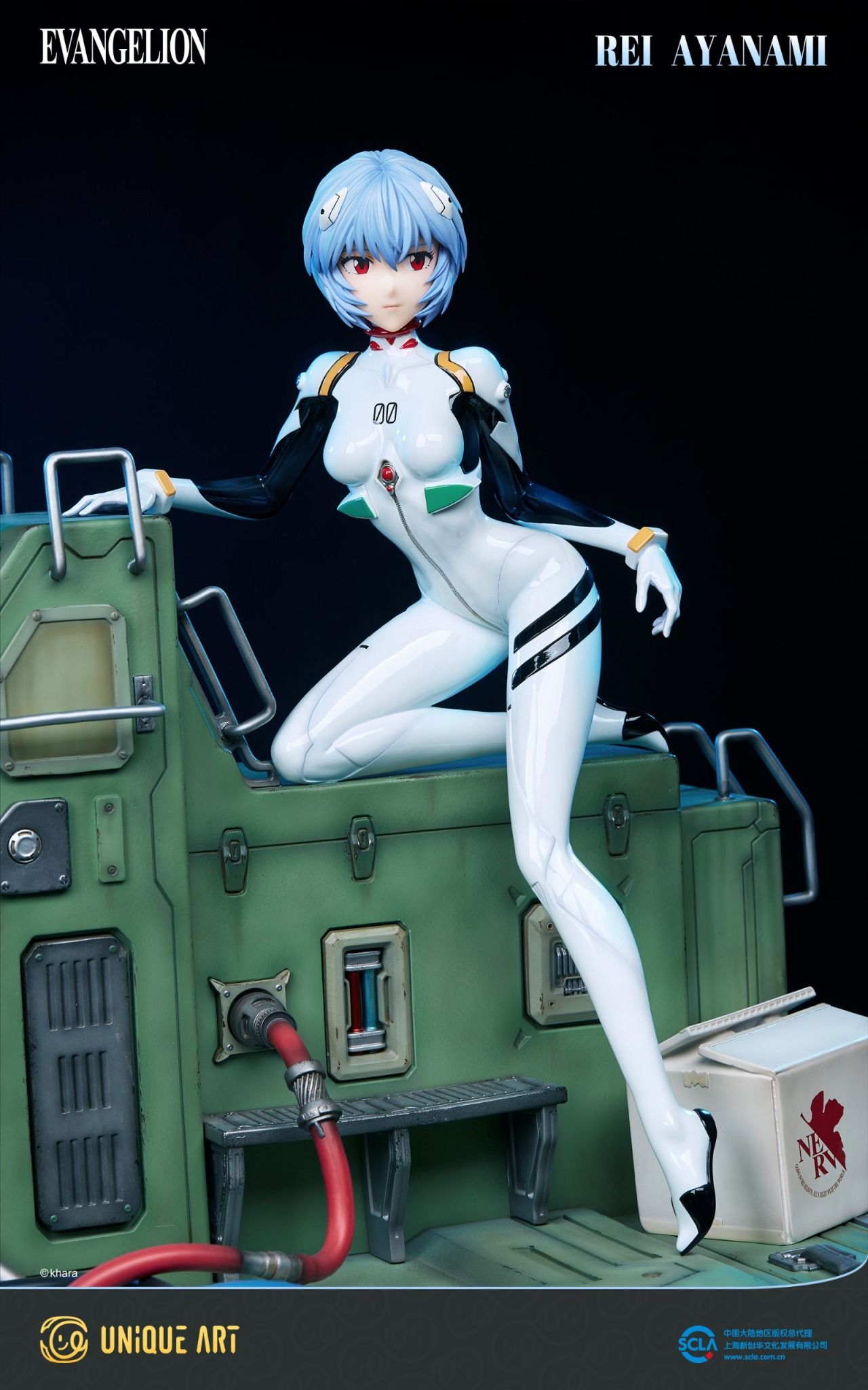  Rei Ayanami - Evangelion Rebuild ( licensed ) - Unique Art Studio 