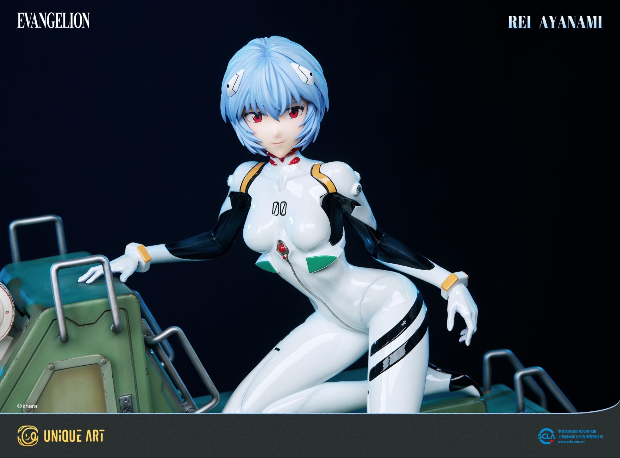  Rei Ayanami - Evangelion Rebuild ( licensed ) - Unique Art Studio 