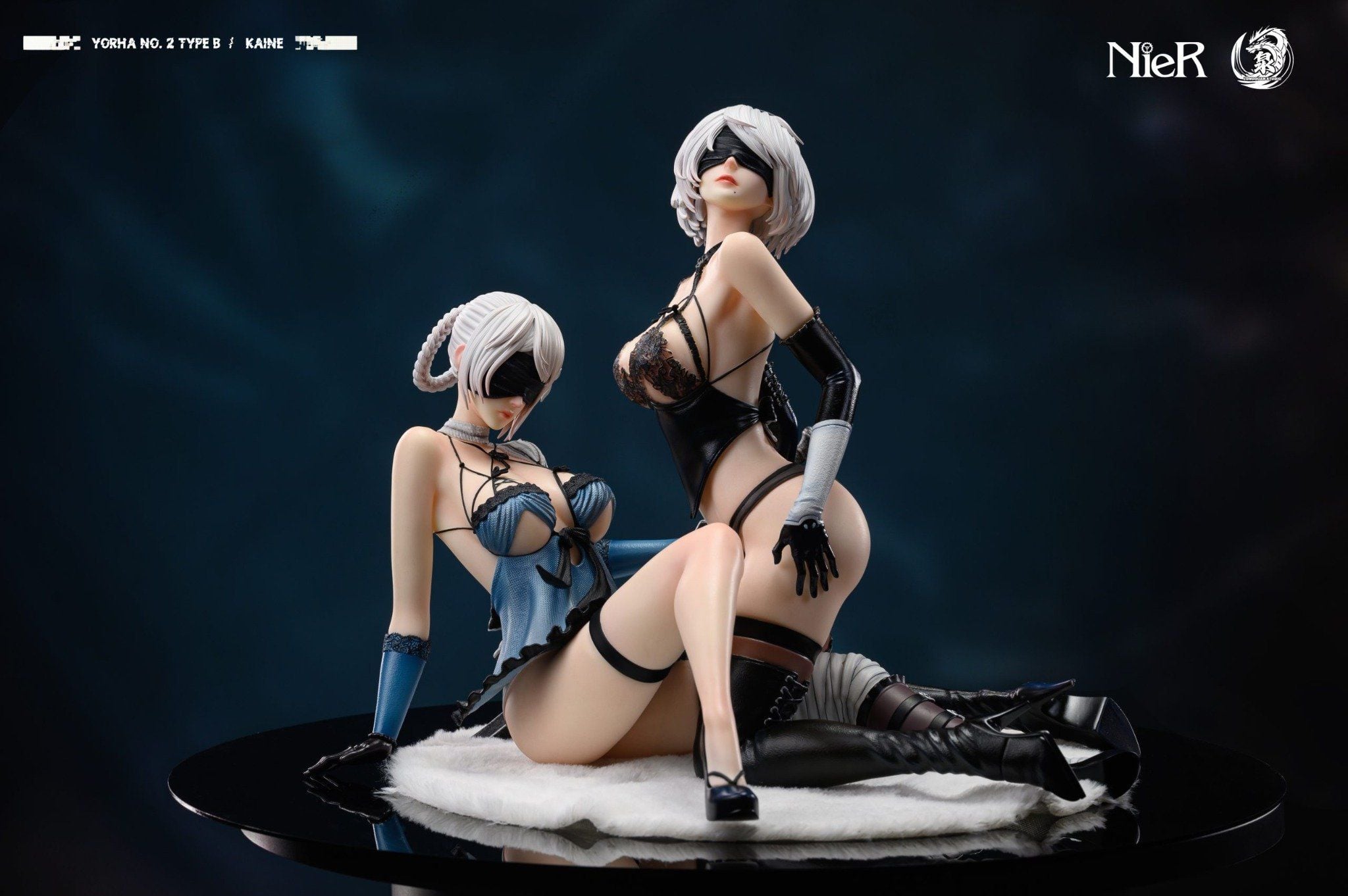  2B & Kaine - Nier Automata R18 - Long Quan Studio 