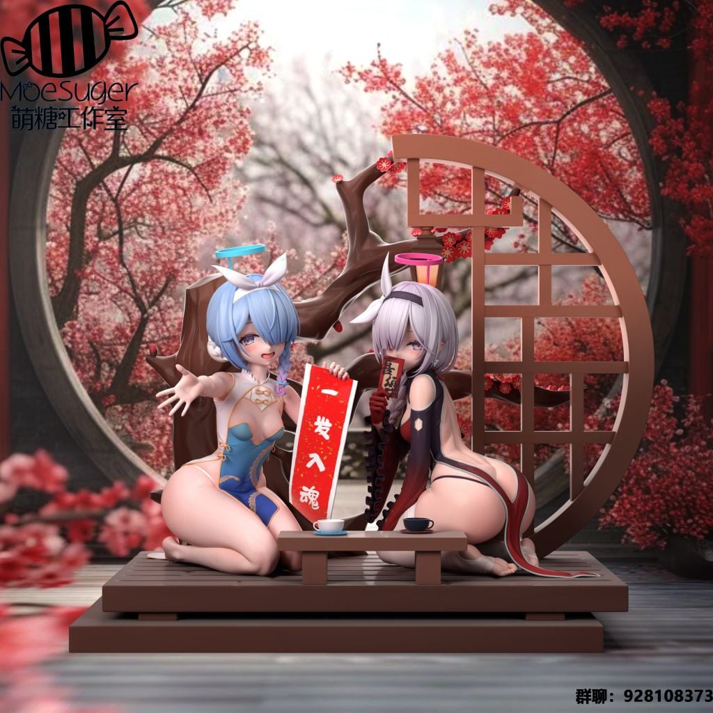  Alona & Plana New Year Cheongsam - Blue Archive - Moesuger Studio 