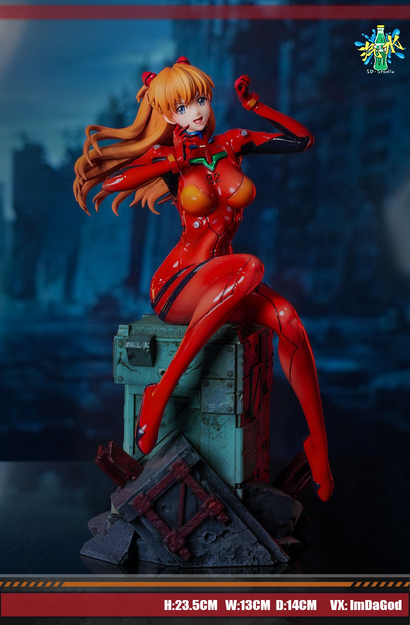  Asuka Langley & Ayanami Rei - Evangelion - BQ Studio 