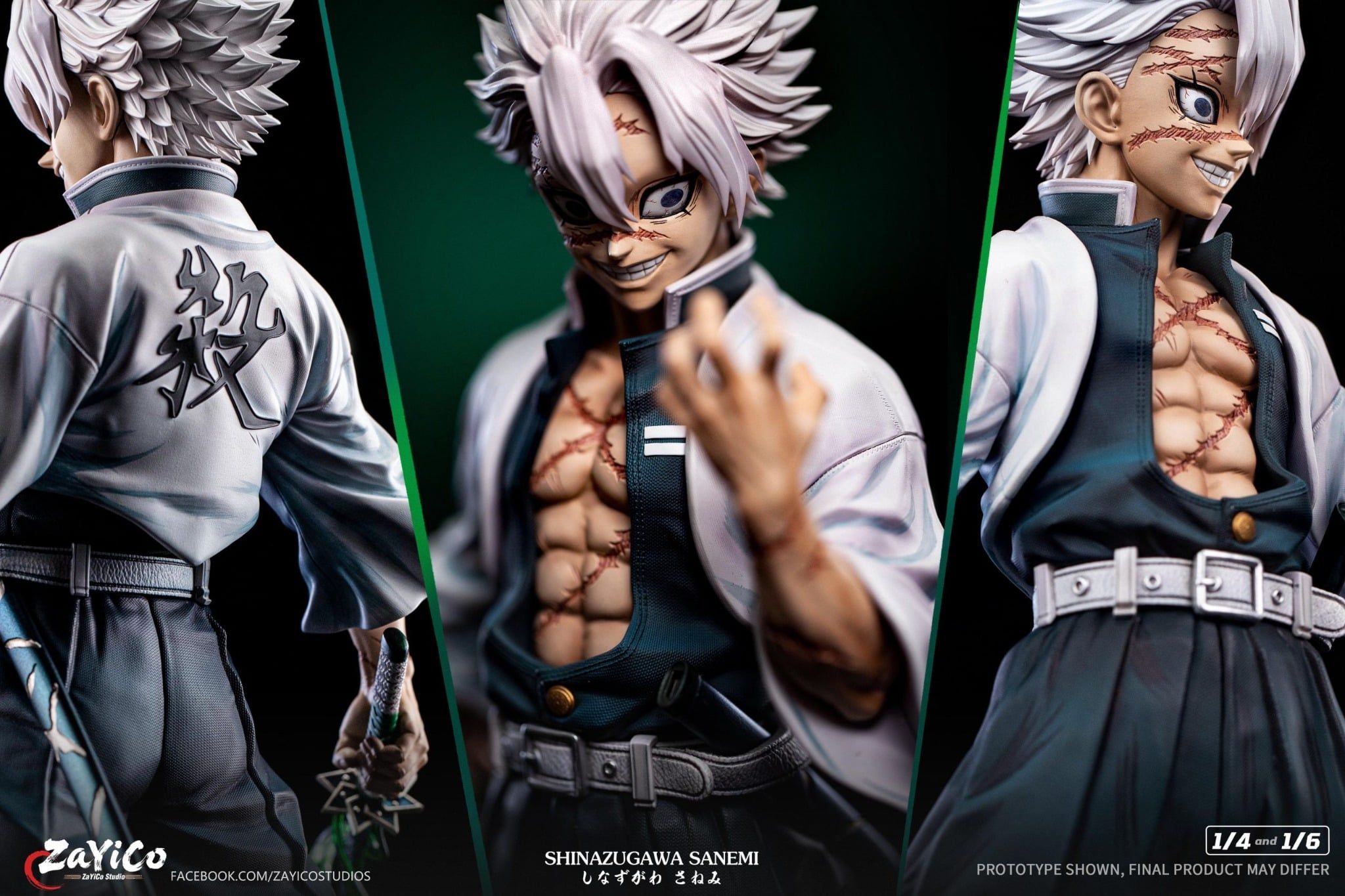  Sanemi Shinazugawa - Demon Slayer - Zayico Studio 