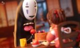  Chihiro Ogino & Kaonashi - Spirited Away - WuYu Studio 