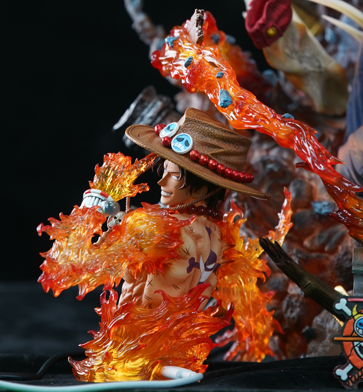  Ace bust - One Piece - Monkey D Studio 