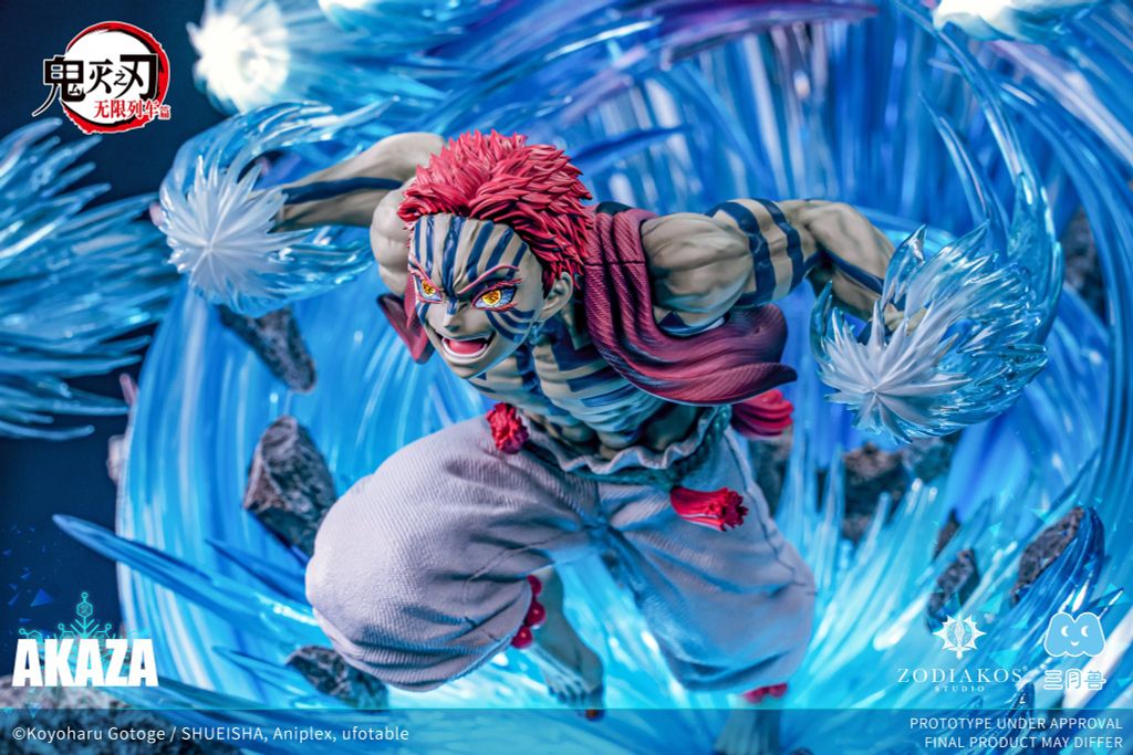  Akaza - Kimetsu no Yaiba ( licensed ) - Zodiakos Studio 