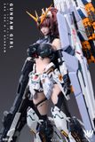 Gundam Girl Cos The Nu Gundam - Max Milk Studio 