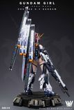  Gundam Girl Cos The Nu Gundam - Max Milk Studio 