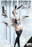  2B Bunny illustration by Dishwashers 1910 - Nier Automata - Venus Mint Studio 