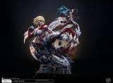  Mikasa vs Annie - Attack on Titan - Hertz Studio 