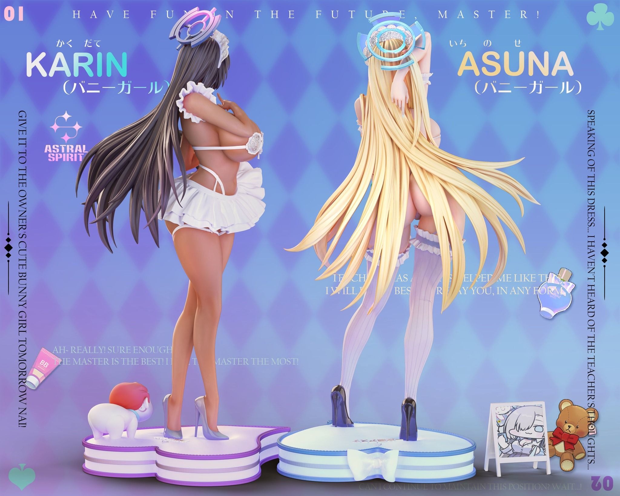  Ichinose Asuna & Kakudate Karin - Blue Archive - Astral Spirit Studio 