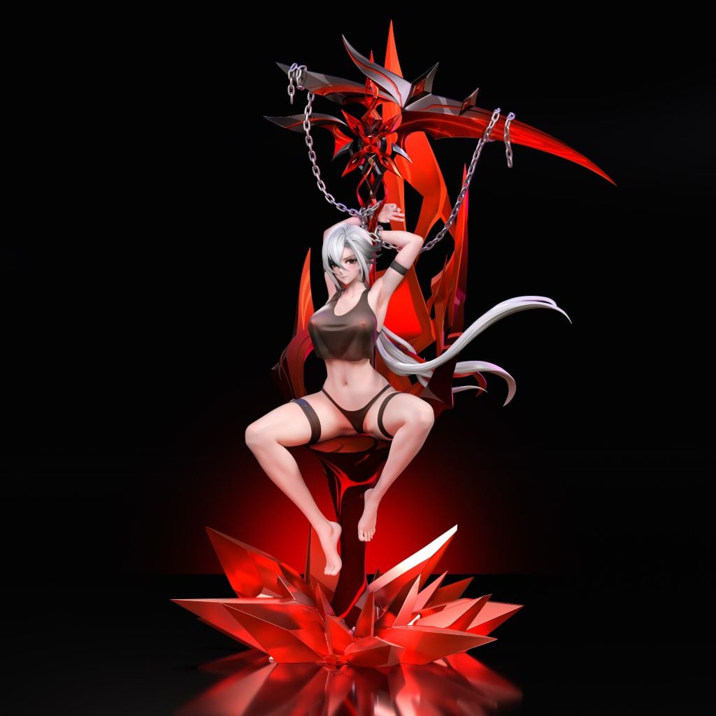  Arlecchino - Genshin Impact R18 - Hakimi Studio 