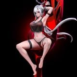  Arlecchino - Genshin Impact R18 - Hakimi Studio 