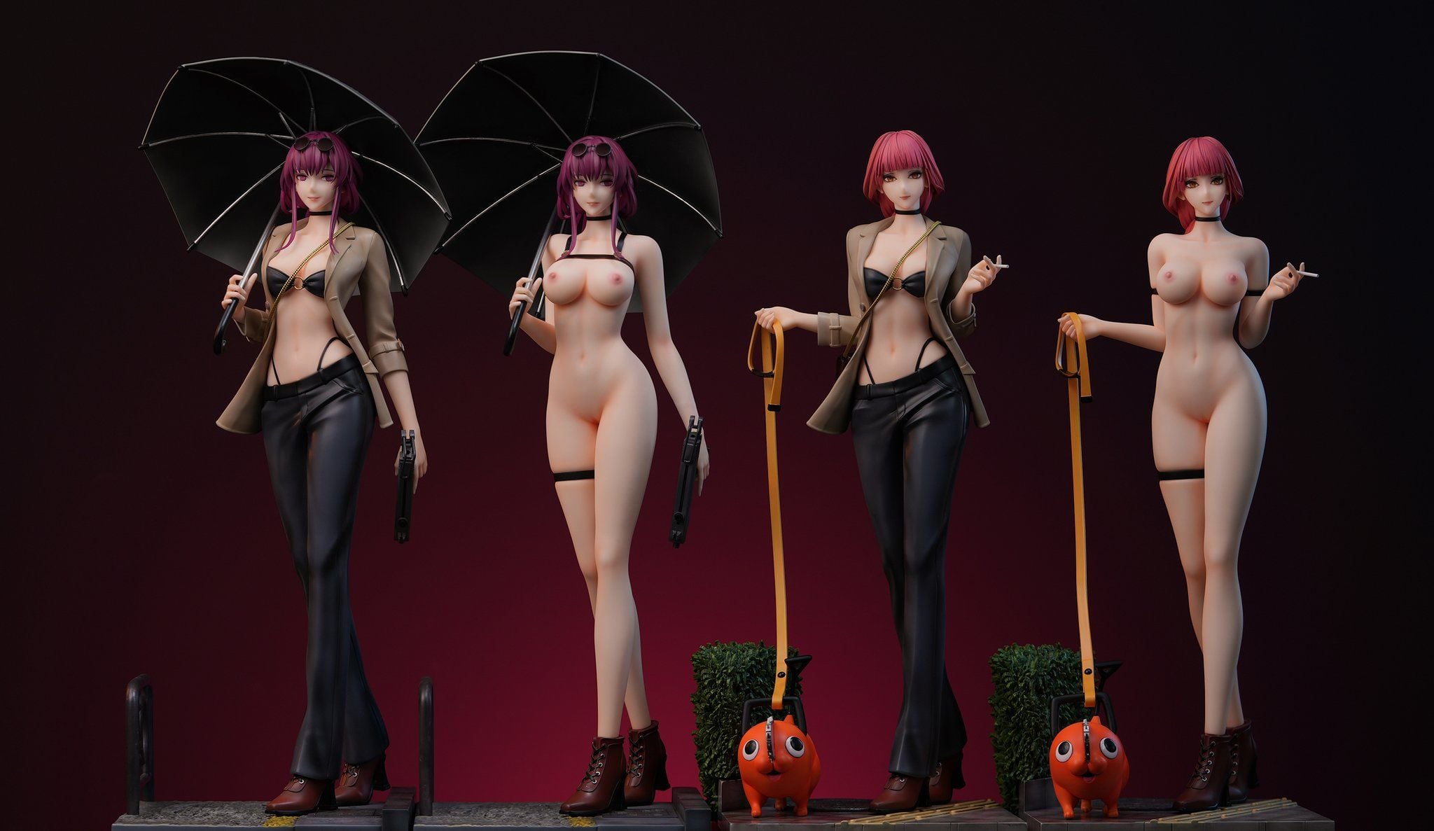  Kafka & Makima - Honkai: Star Rail & Chainsaw Man R18 - Art of Eden Studio 