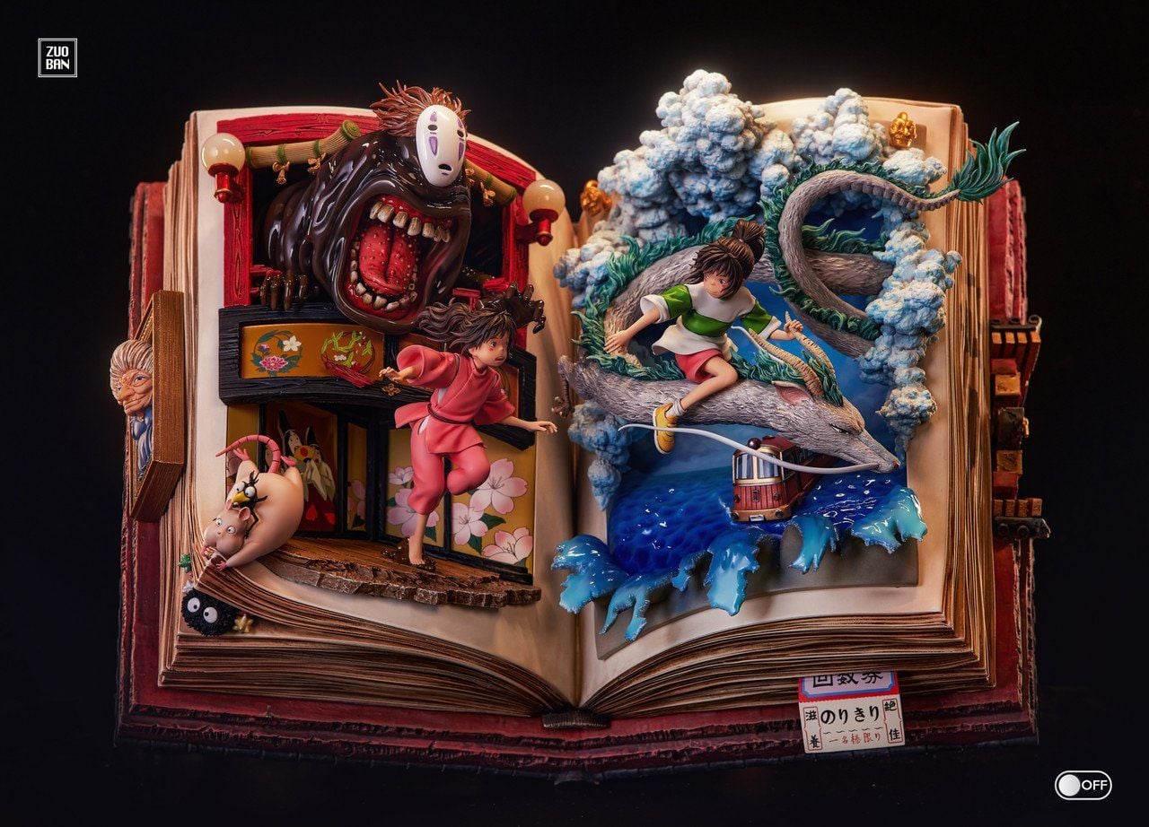  Haku & Chihiro - Spirited Away - Zuoban Studio 