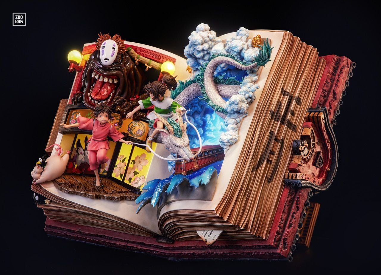  Haku & Chihiro - Spirited Away - Zuoban Studio 