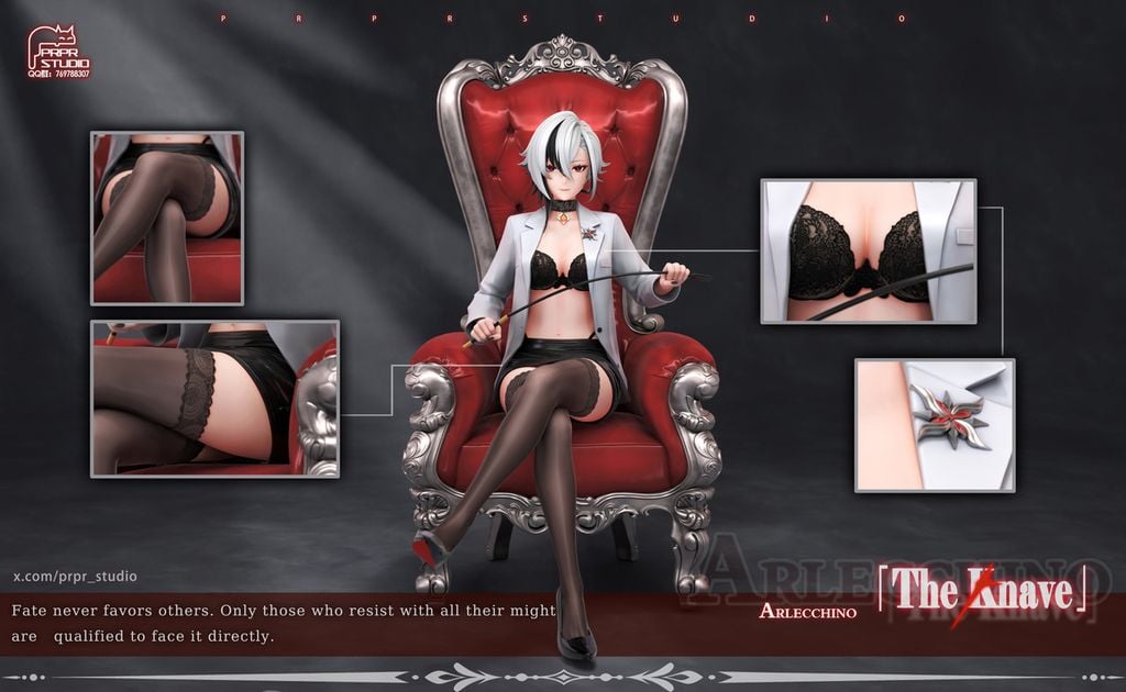  Arlecchino - Genshin Impact R18 - PRPR Studio 