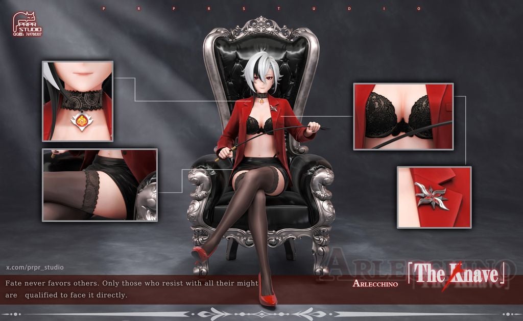  Arlecchino - Genshin Impact R18 - PRPR Studio 