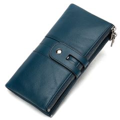 [Order] Ví dài cầm tay chống trộm da bò thật CEC166