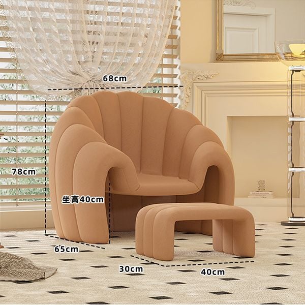 [Order] Ghế đơn thư giãn peacock phòng cách tối giản