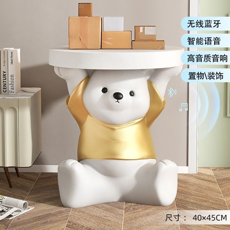 [Order] Trang trí phòng ngủ - Khay decor, tab đầu giường gấu