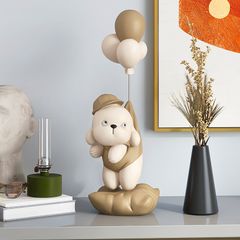 [Order] Quà tặng tân gia - tượng cún decor phòng khách