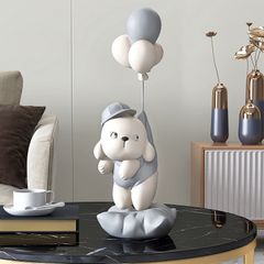 [Order] Quà tặng tân gia - tượng cún decor phòng khách
