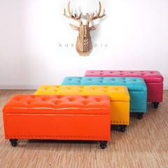 [Order] Ghế thay giày, thử giày có hộc đựng