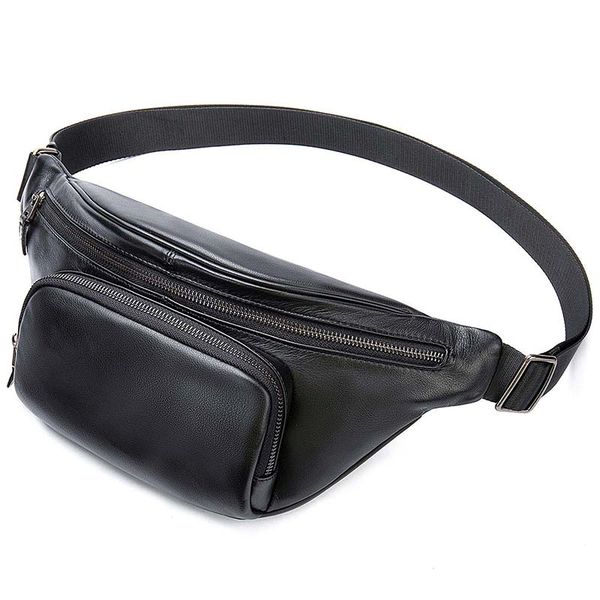 [Order] Túi đeo ngực, đeo bụng nam da thật CEC092