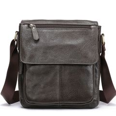 [Order] Túi đeo chéo nam, túi đựng ipad da bò thật lớp 1 CEC065
