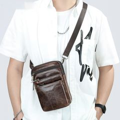 [Order] Túi đeo chéo, đeo thắt lưng da bò thật lớp 1 CEC024