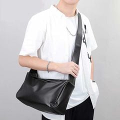[Order] Túi đeo chéo da mềm, túi đựng ipad da thật CEC115