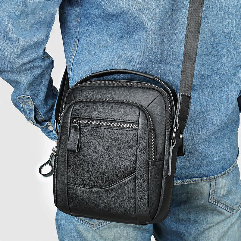 [Order] Túi đeo chéo nam da thật, túi đựng ipad CEC034