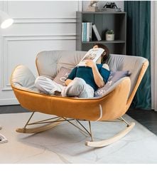[Order] Ghế bập bênh đôi, ghế thư giãn phong cách Bắc Âu