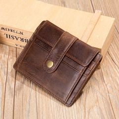 Ví nam nhỏ gọn da bò thật CEC270