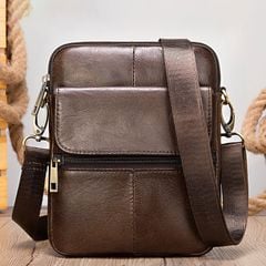 [Order] Túi đeo chéo nam da bò thật lớp 1 CEC010