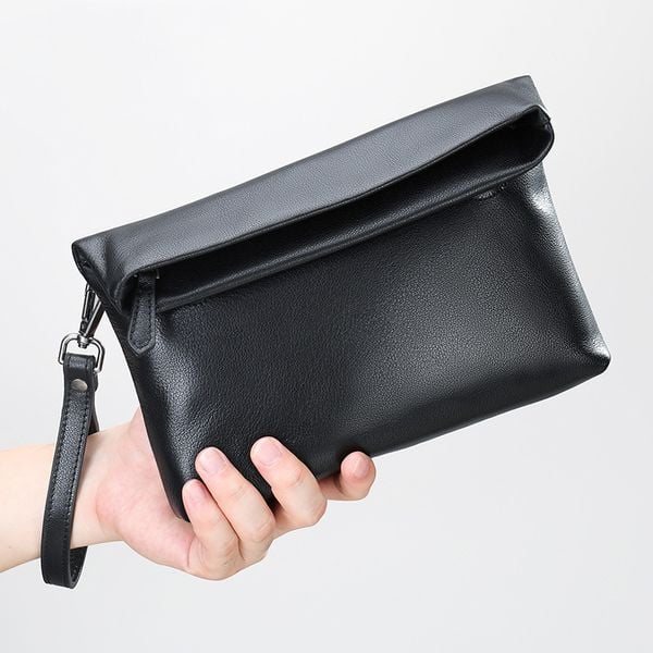 [Order] Ví da cao cấp, túi clutch nam da bò thật CEC191