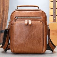 [Order] Túi xách nam cao cấp, túi đeo chéo nam da bò thật lớp 1 CEC070