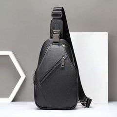 [Order] Túi đeo trước ngực nam da thật CEC238