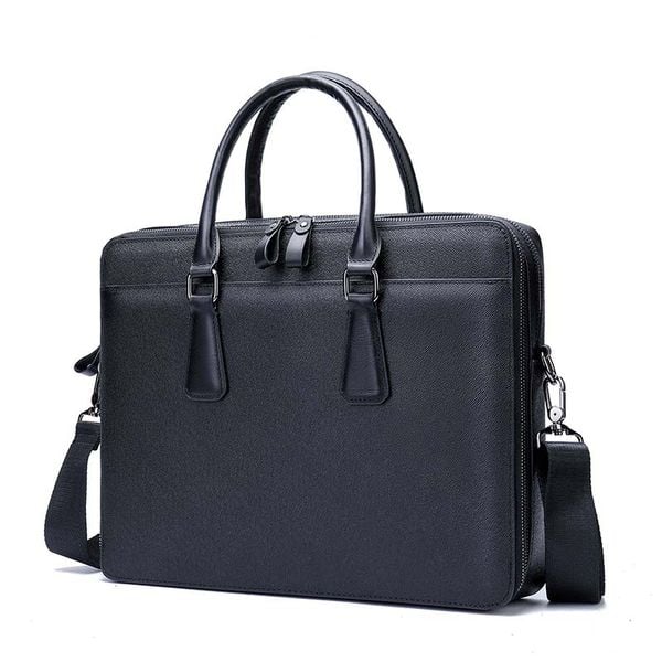 [Order] Cặp da nam công sở, cặp đựng laptop 13.3