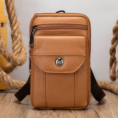 [Order] Túi đeo chéo nam đa năng da bò thật CEC004