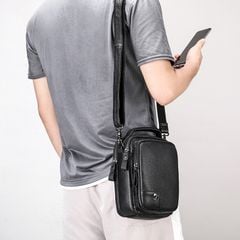 [Order] Túi đeo chéo nam da thật phong cách Hàn Quốc CEC085