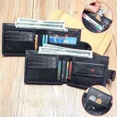 [Order] Ví da cầm tay, ví nam nhỏ gọn da thật CEC170