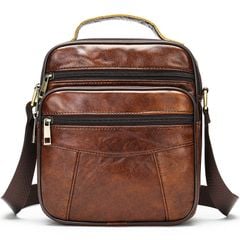 [Order] Túi đeo chéo nam da thật phong cách Retro CEC018