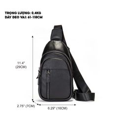 [Order] Túi đeo trước ngựa nam da thật giá rẻ CEC231