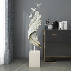 [Order] Đồ decor phòng khách - Tượng Lông Anh Vũ